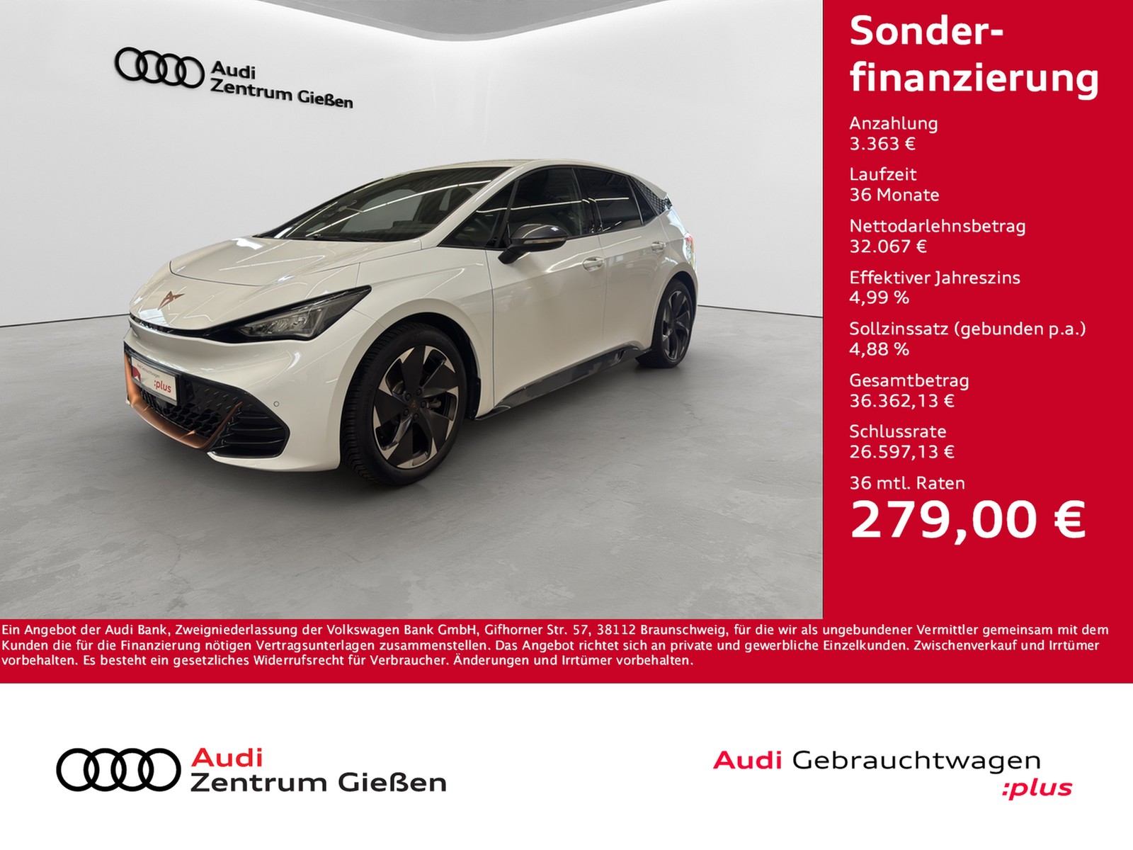 Born e-Boost 170kW (77kWh) HuD Tech-Paket M ACC Navi