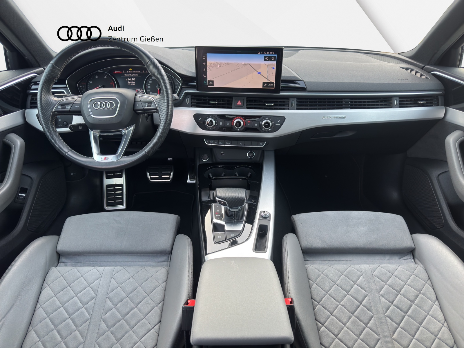 A4 Limousine 40 TDI quattro S line competition Black Navi LED Rückfahrkamera