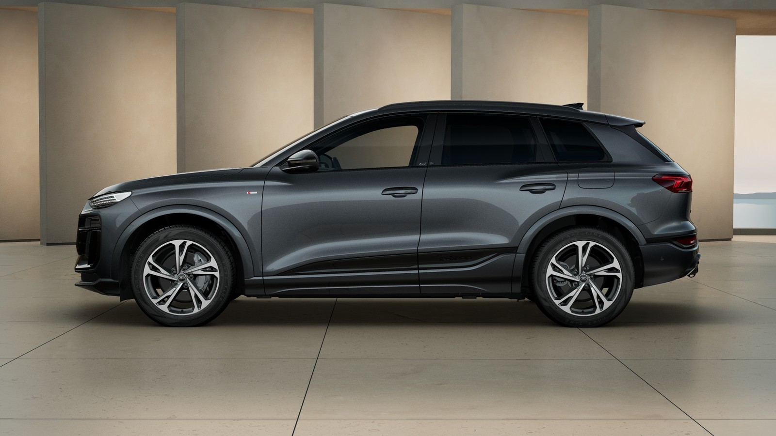 Q6 SUV e-tron performance 225 kW UPE 88655 AHK, B&O, Tech pro