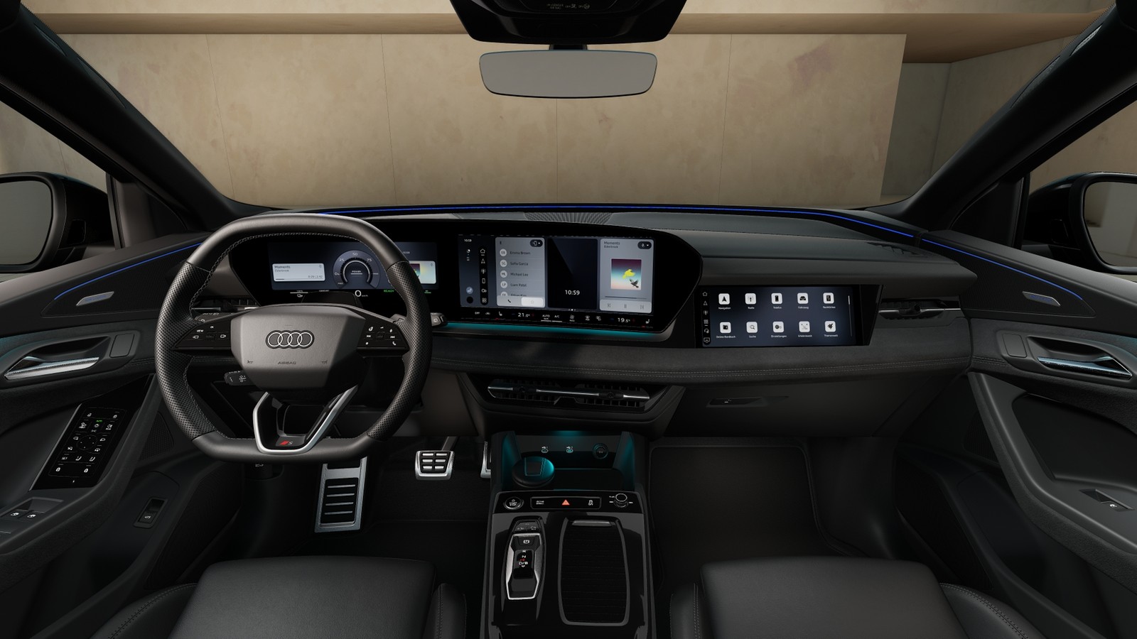 Q6 SUV e-tron performance 225 kW UPE 88655 AHK, B&O, Tech pro