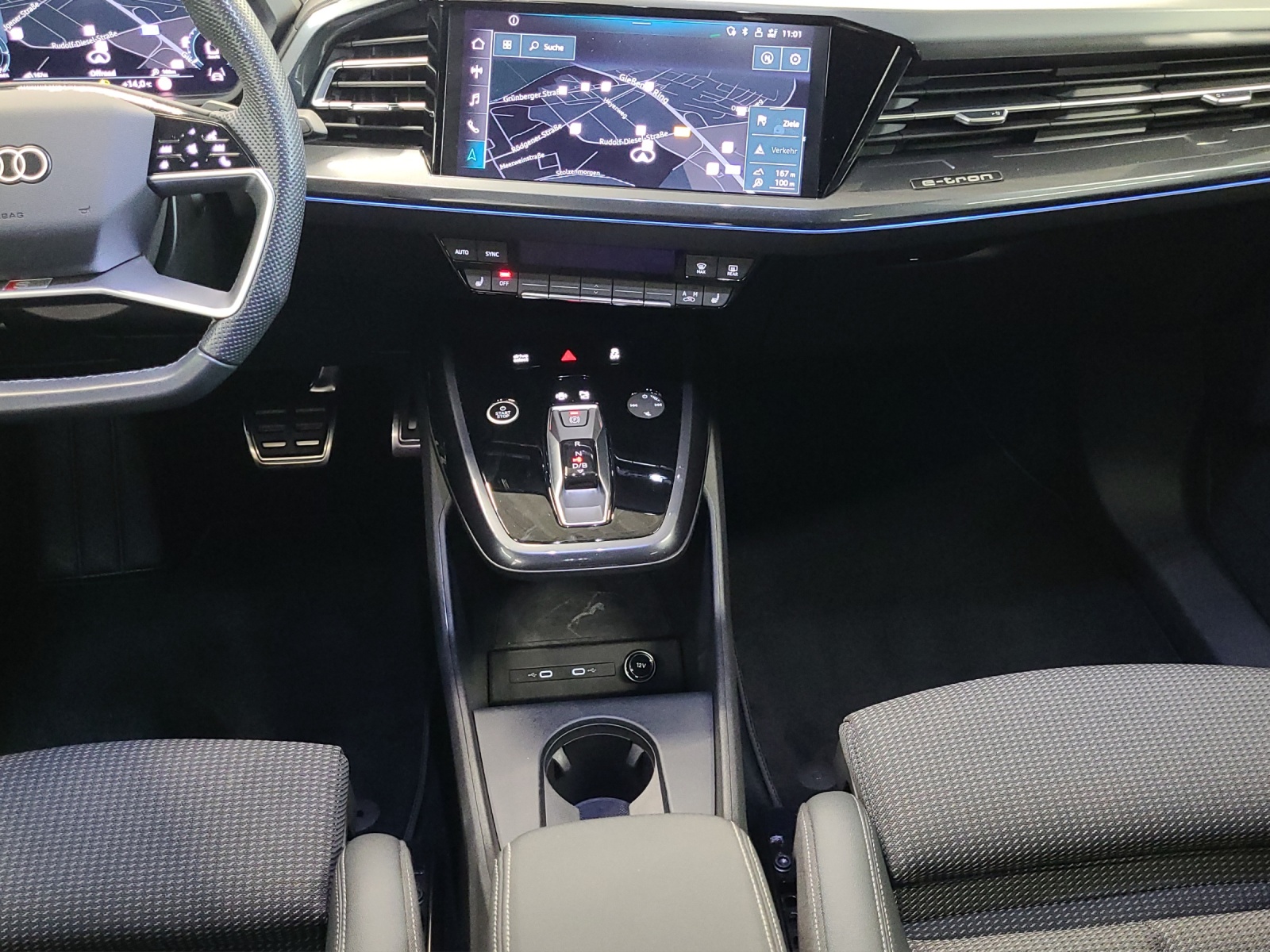 Q4 e-tron Sportback 50 quattro S line Black 360°Kamera Navi