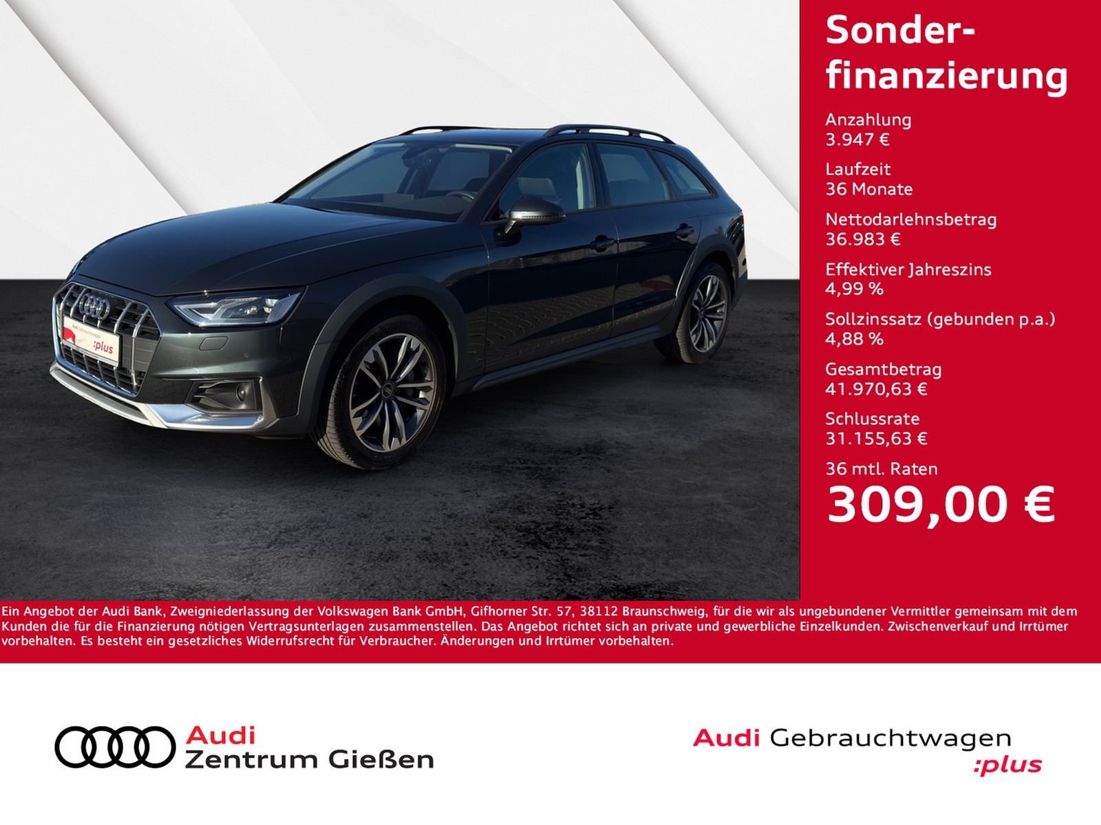 A4 allroad quattro 50 TDI AHK Businesspacket Navi