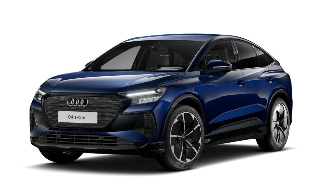 Q4 e-tron Sportback 45 Black AHK LED Assistenzpaket Navi