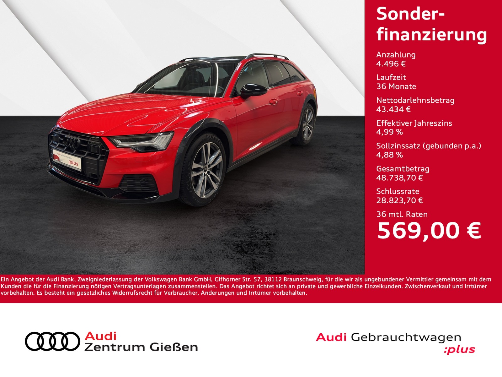 A6 Allroad quattro 40 TDI Black AHK MATRIX PANO