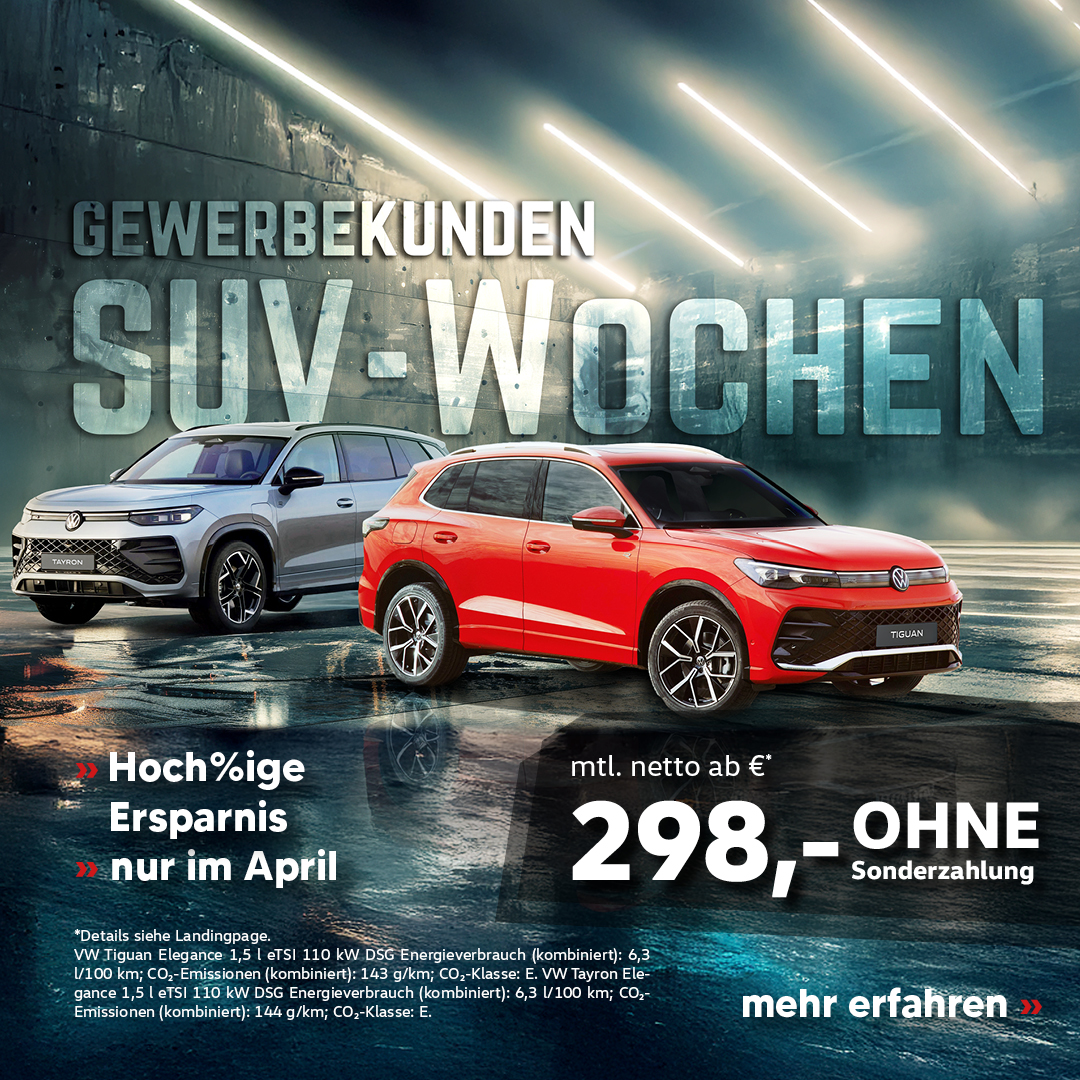 Beitragsbild SUV-Wochen Aktion