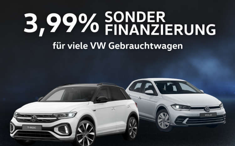  VW 3,99% Sonderzins