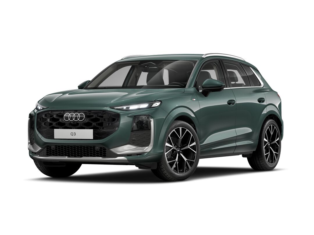 Audi-Q3 Der neue Audi Q3 in grün