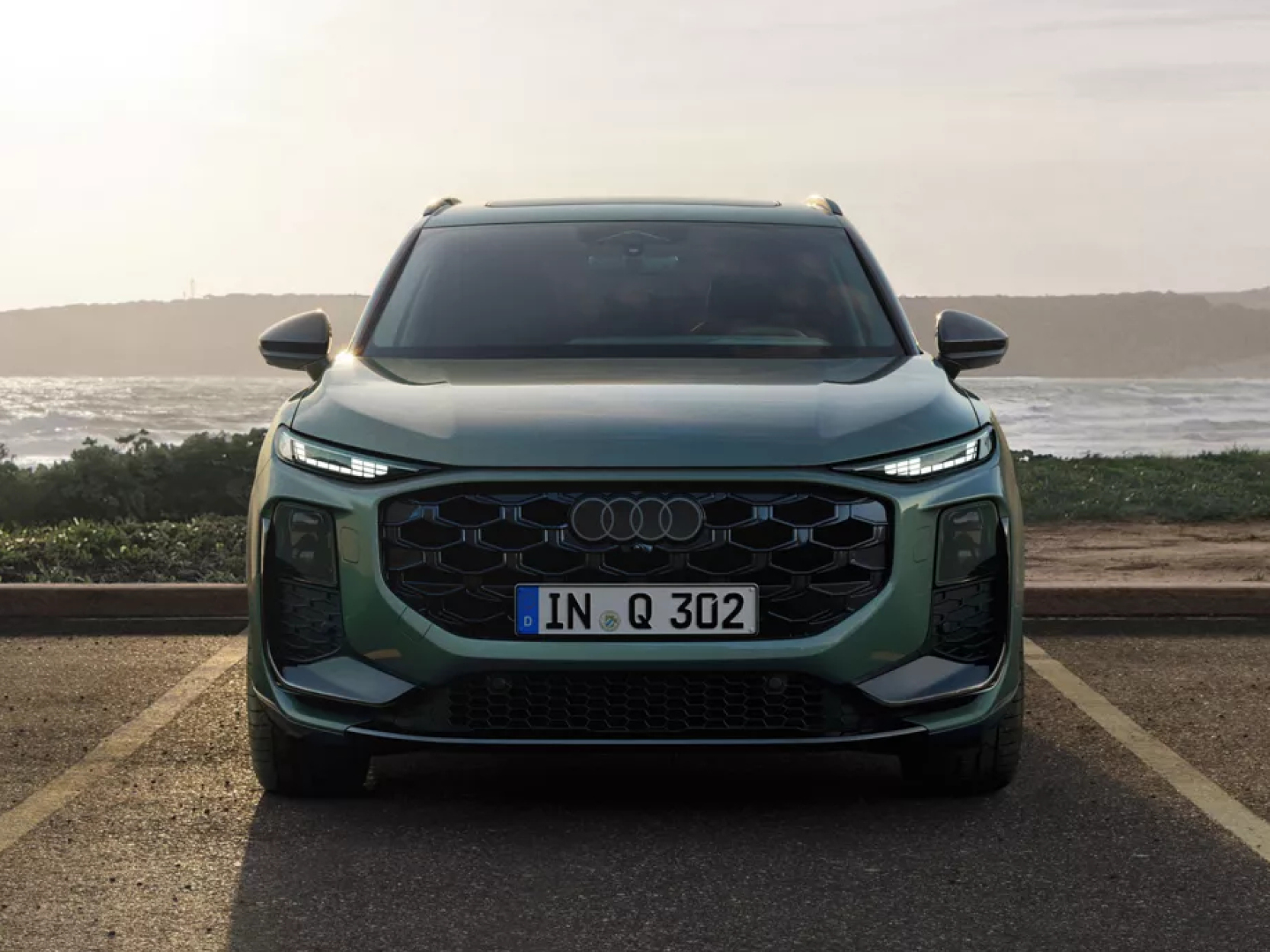 Der-neue-Audi-Q3-Frontansicht Der neue Audi Q3 Frontansicht