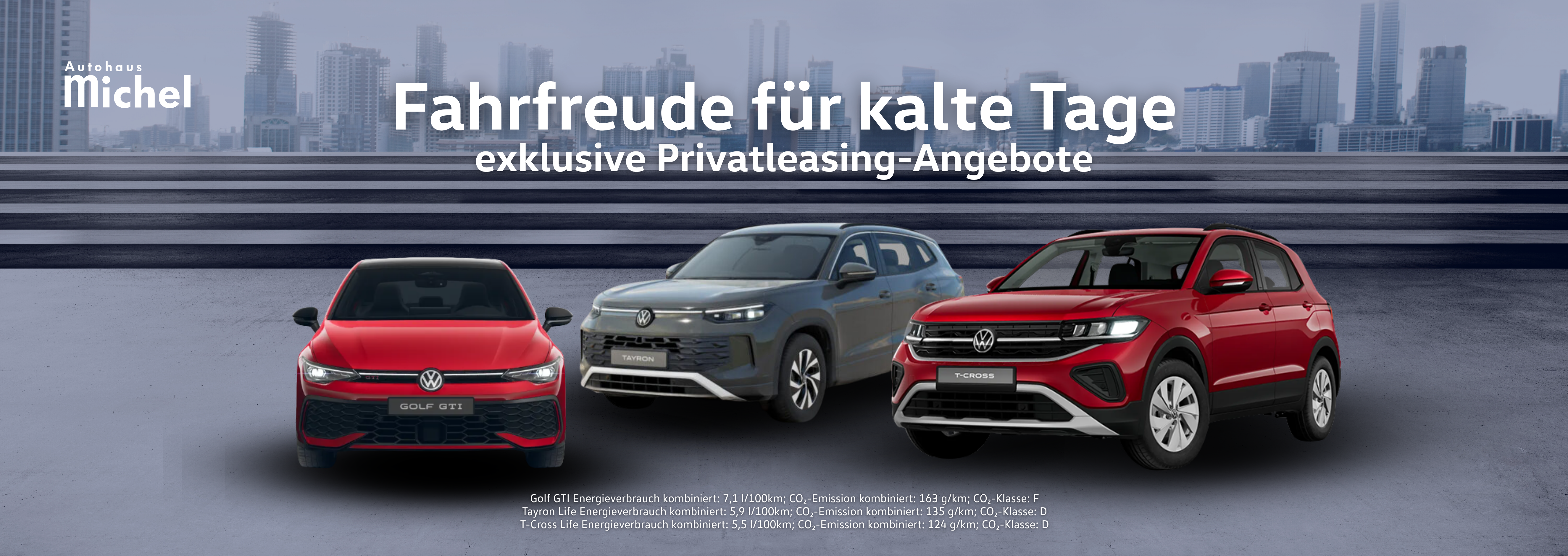 Fahrfreude für kalte Tage Slider
