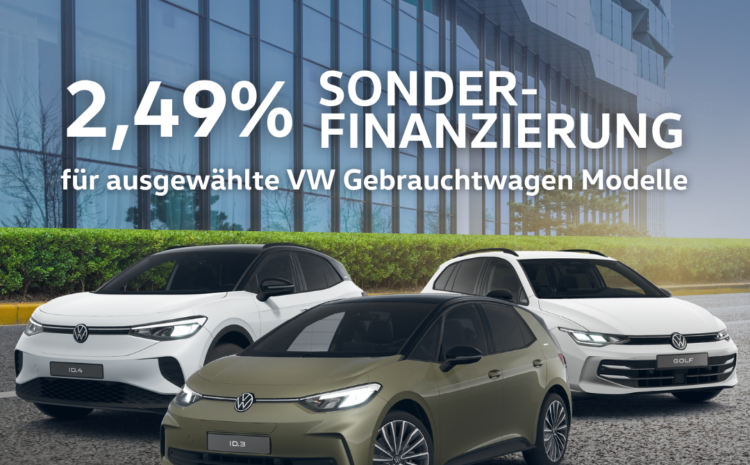  VW | Gebrauchtwagen mit 2,49% Sonderzins