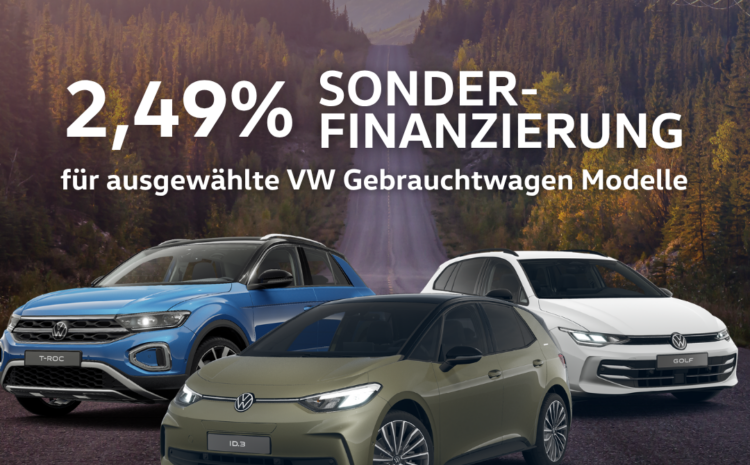  VW | Gebrauchtwagen mit 2,49% Sonderzins