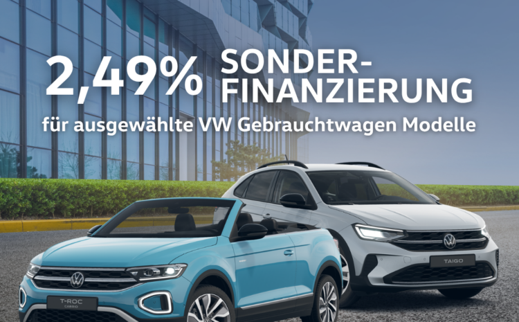  VW | Gebrauchtwagen mit 2,49% Sonderzins