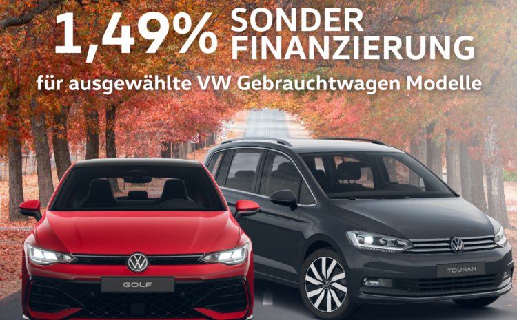  VW 1,49% Sonderfinanzierung
